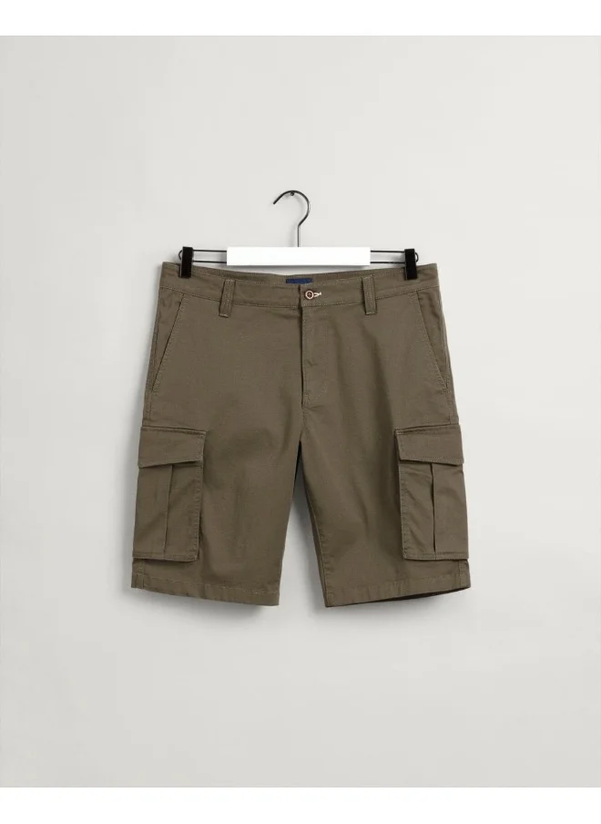 غانت Gant Relaxed Fit Twill Cargo Shorts