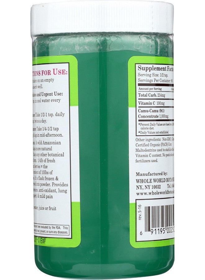 Whole World BOTANICALS Royal Camu Powder, 3.5 OZ - Image 2