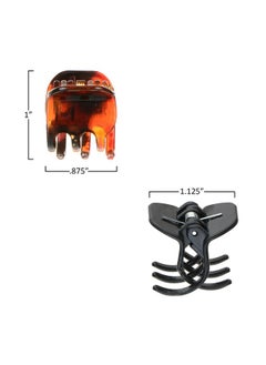 Expressions Expressions 36pc Small Claw Clips, Value Pack Of Durable Hair Clips - 1" Inch Hair Clips for All Hair Types, Professional Quality Hair Accessories, Styling Sectioning Hair Clips for Women  - Image 2