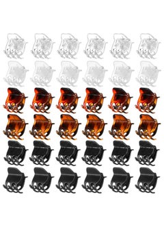 Expressions Expressions 36pc Small Claw Clips, Value Pack Of Durable Hair Clips - 1" Inch Hair Clips for All Hair Types, Professional Quality Hair Accessories, Styling Sectioning Hair Clips for Women  - Image 1