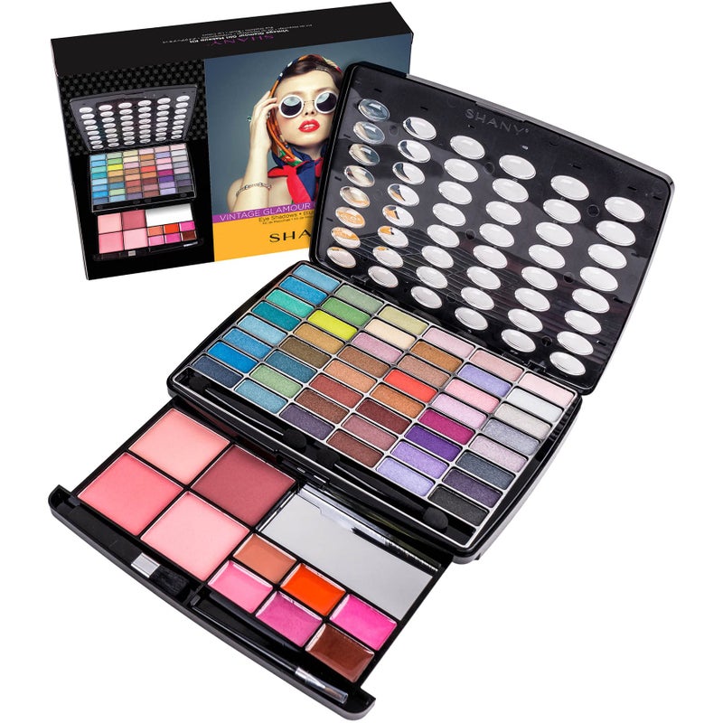 SHANY Glamour Girl Makeup Kit Eye shadowBlushPowder Vintage
