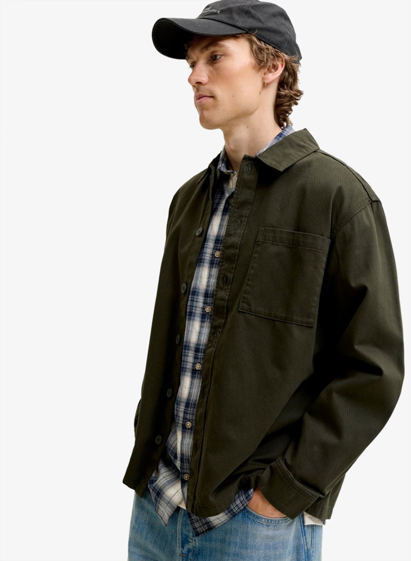 JACK & JONES Solid Regular Fit Shirt - Image 3