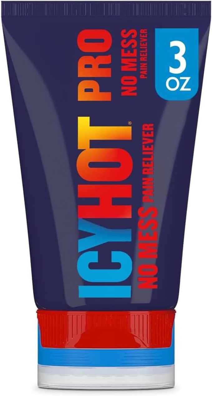 Icy Hot PRO No-Mess Pain Relief Cream 3-oz. Tube with Menthol & Camphor Massaging Applicator - Image 4