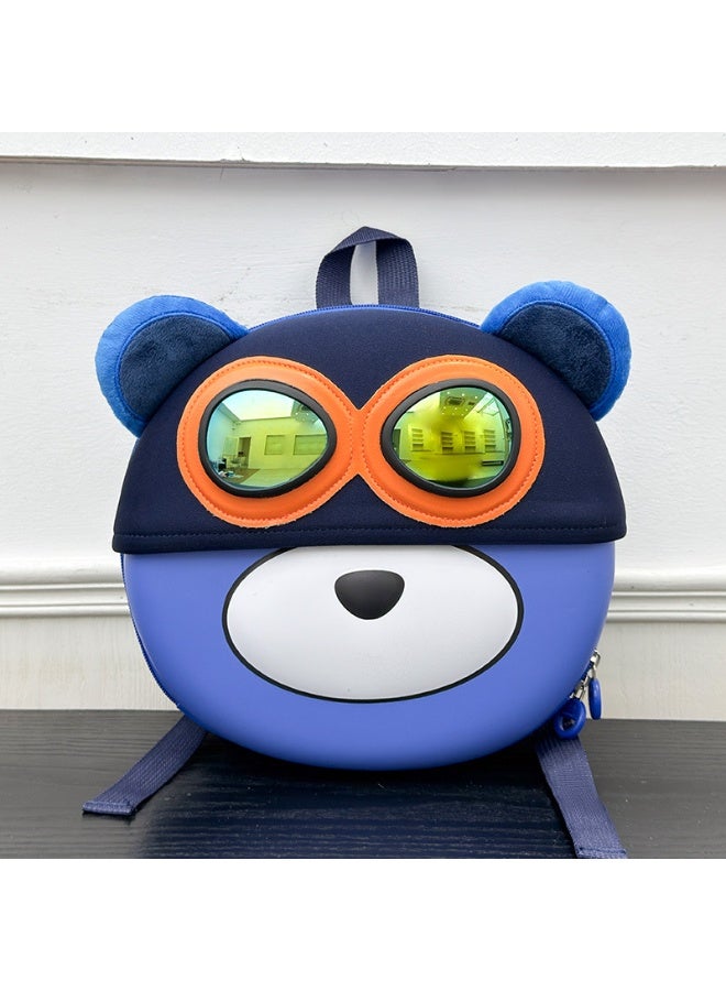 Kids School Backpack Hard Shell Bear 2-4 Years Waterproof Lightweight School Supplies - Image 1
