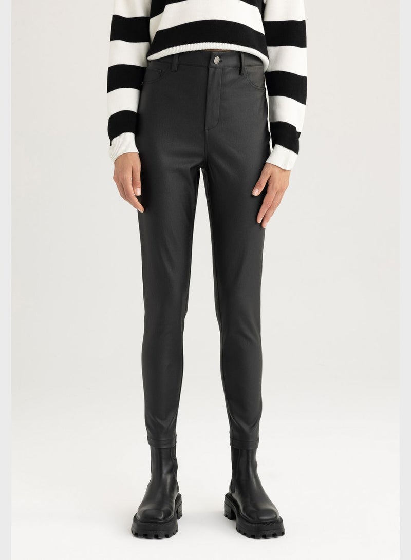 ديفاكتو جينز بخصر عالى - Image 1