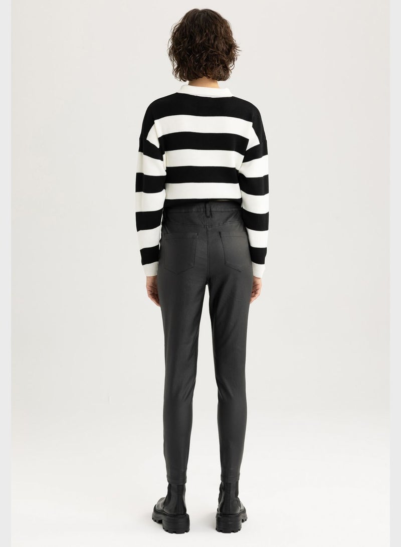 ديفاكتو جينز بخصر عالى - Image 2