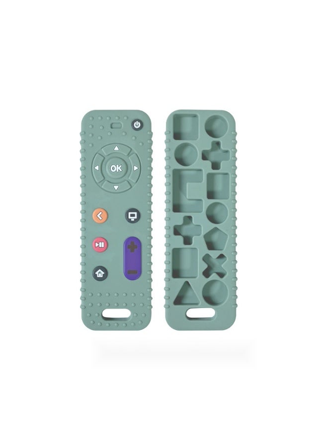 Baby Teether Toy Chew Toy TV Remote Control Shape Teething Relief Baby Toy For Infants 