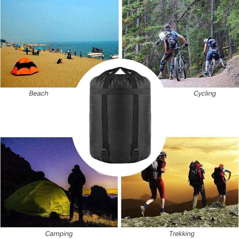 MOOCY Compression Stuff Sack, 12L/24L/45L Sleeping Bag Cover Sack Sleeping Bags Storage Stuff Sack Organizer - Great Sleeping Bags Clothes Camping Hiking Backpacking - Image 5