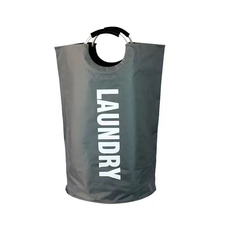 JIAHAO Portable Storage Bag, Oxford Cloth Folding Laundry Basket for Home &  Travel - Image 1