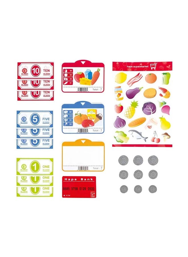 Hape Beep 'N' Buy Cash Register Machine Playset - Image 2