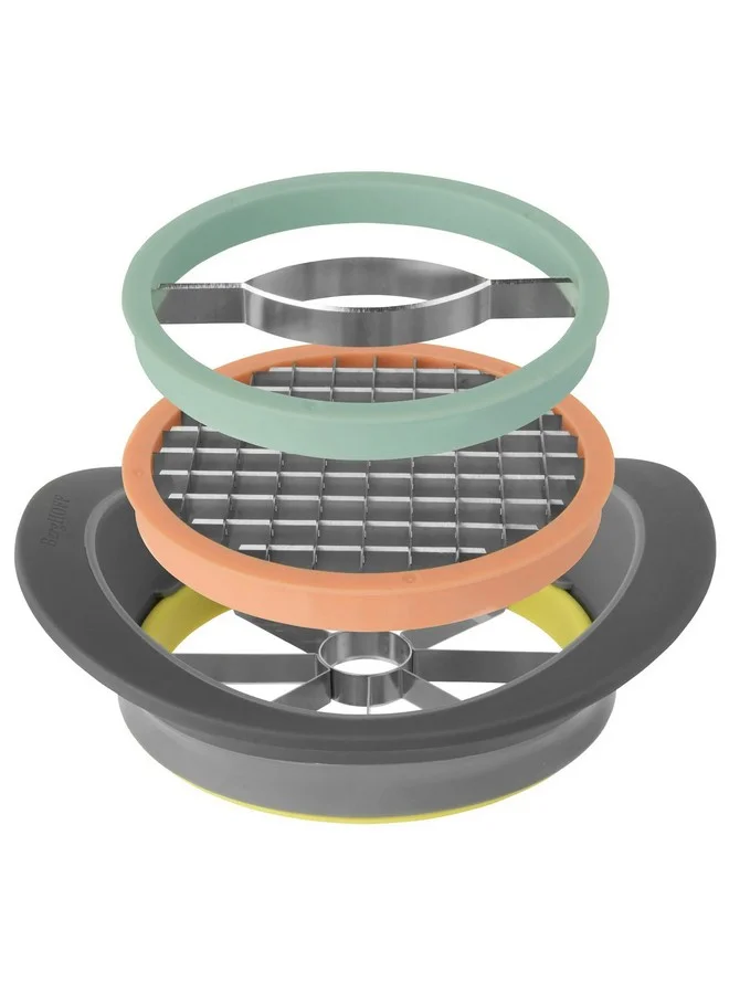 Berghoff Leo High Quality Food Safe All-in-One Slicer Set Multicolour 5 x 14.5 x 18 cm 3950020
