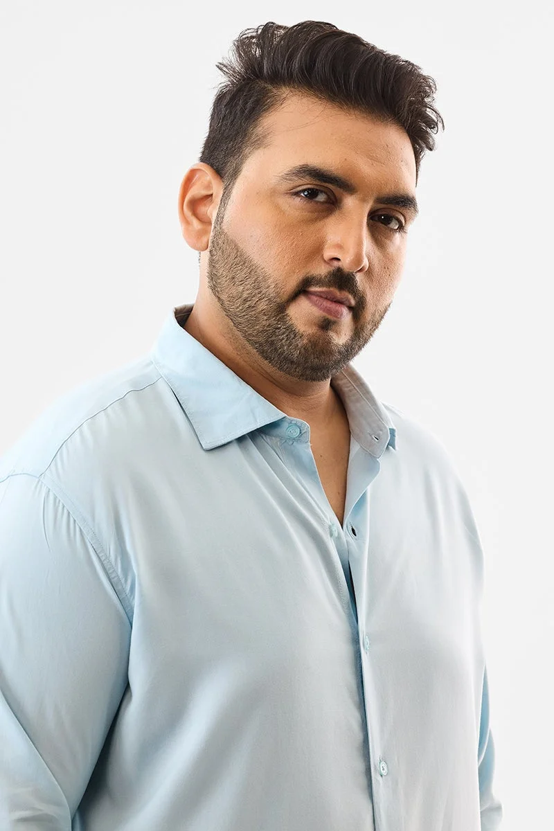 سنيتش قميص مقاس كبير من الفيسكوز بنسبة % بقصة عادية