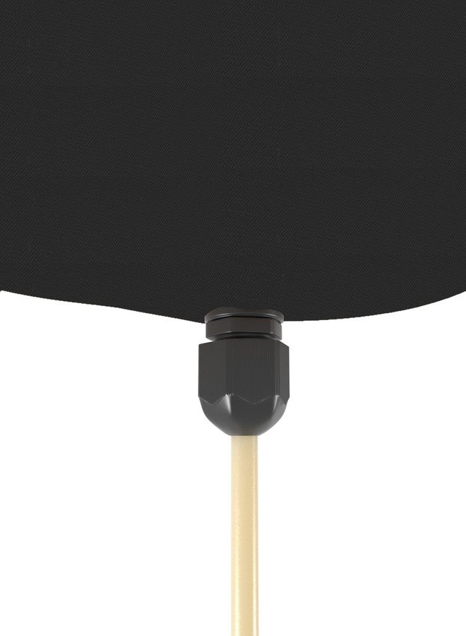 GARVIN Ultra-Durable Heavy Duty Roof Ceiling Leak Diverter with Drain Tarp Black 3' x 3' - Image 5