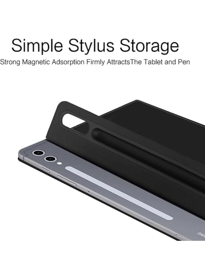 Compatible with Galaxy Tab S10 Ultra 14.6 inch SM-X920 X926 2024 Powerful Magnetic Attachment Slim Multi-Angle Stand Case Auto Wake Sleep Durable Protection - Image 4