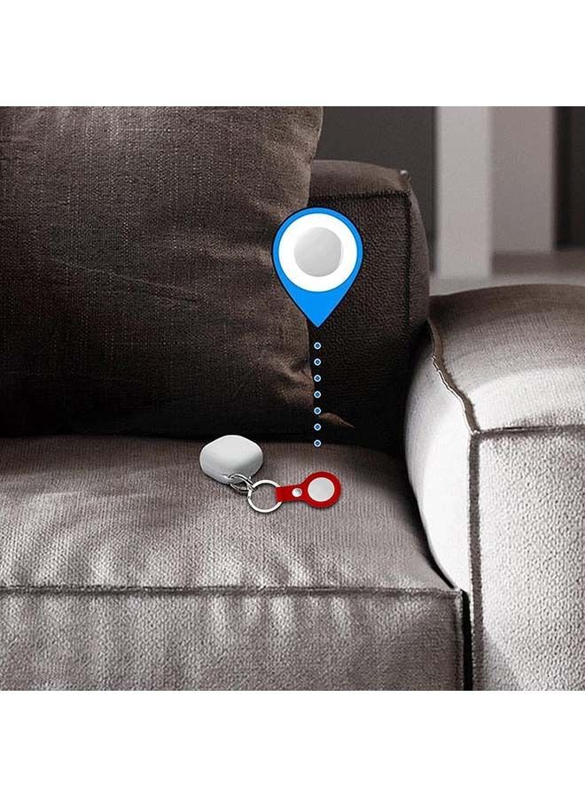 Rock Pow Leather Protective Sleeve For Airtags - Image 5