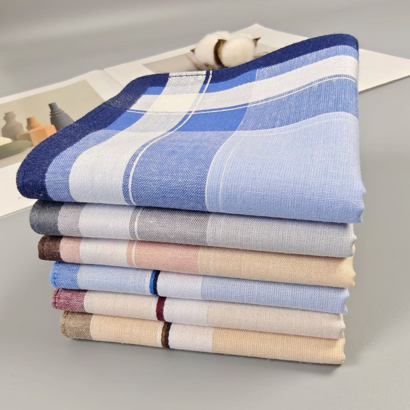 6 Men'S 40Cm Satin Cotton Handkerchief -Selling Combination Self-Shipping Products - Image 2