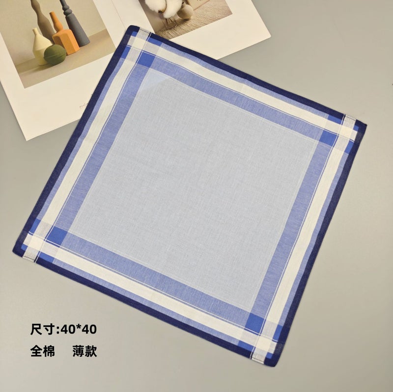6 Men'S 40Cm Satin Cotton Handkerchief -Selling Combination Self-Shipping Products - Image 3