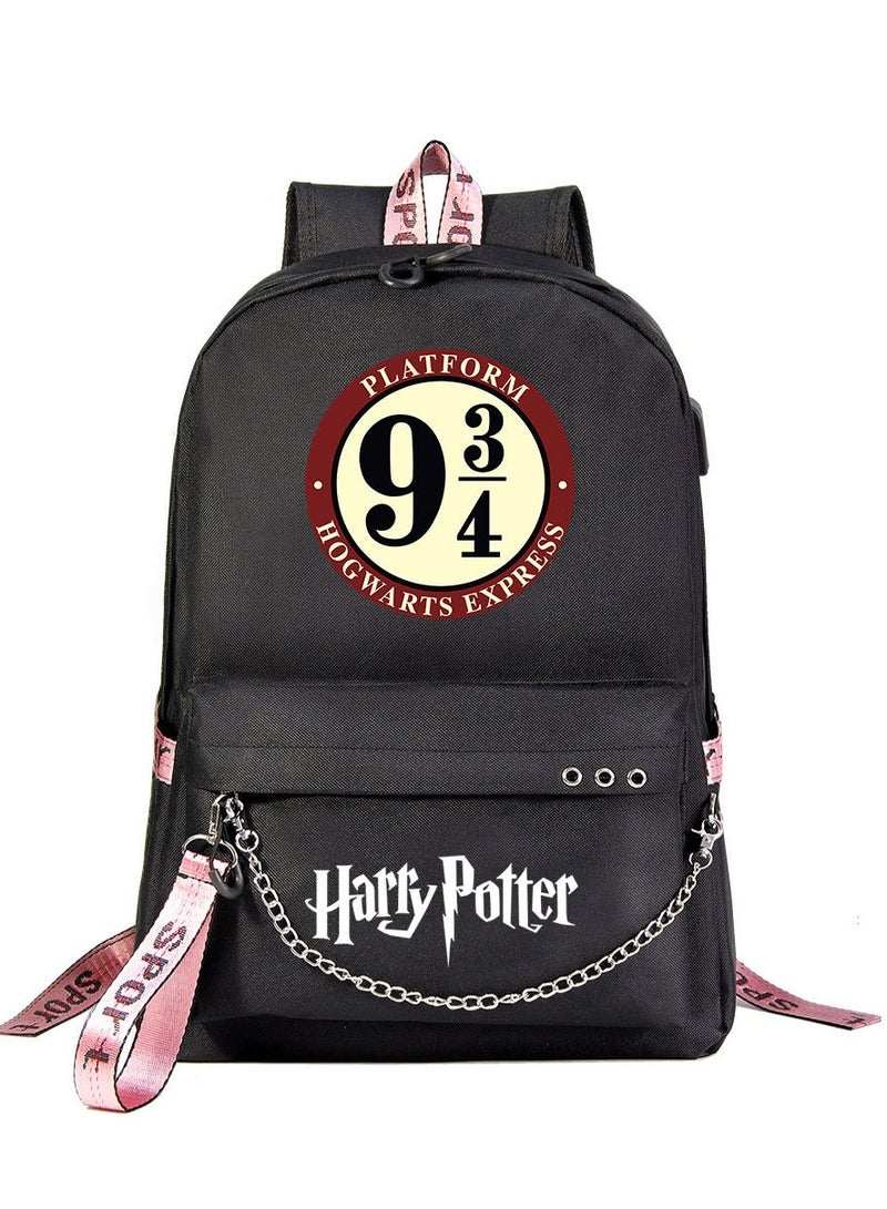 هاري بوتر حقيبة ظهر مطبوعة بالرسوم المتحركة