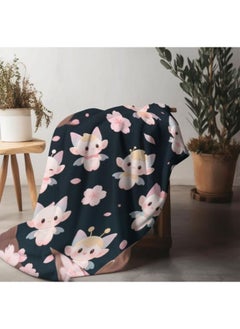 General Baby and children's cartoon flannel thin blanket (warm and comfortable, suitable for sleep, games) 70cm*100cm - 726  - Image 5