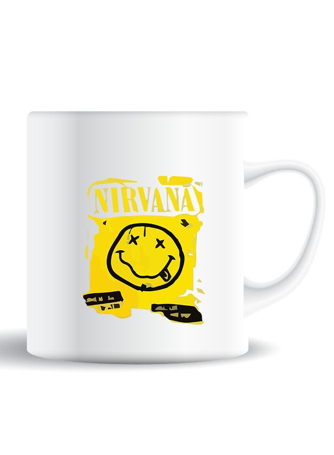 Theodor Premium Quality Two Sided Printed Coffee Mug Tea Cup Nirvana For Home Office, Kids Women - Image 1