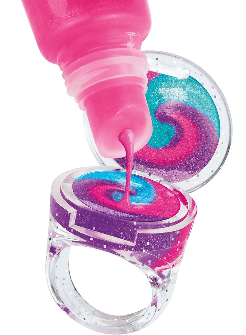 Shimmer N Sparkle قلادة لامعة و متلألئة مع لمعة و جواهر لشفاه اللمعان - Image 3