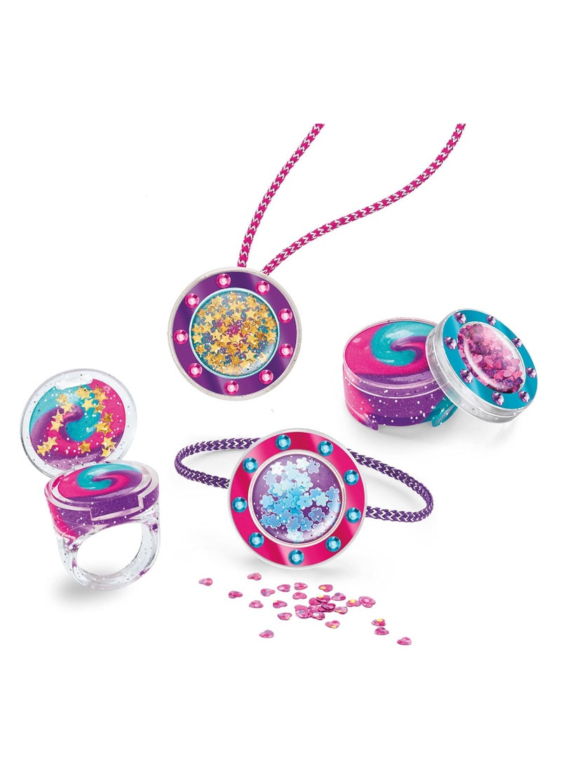 Shimmer N Sparkle قلادة لامعة و متلألئة مع لمعة و جواهر لشفاه اللمعان - Image 4