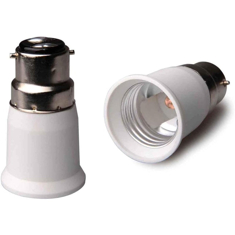 M2 Look قاعدة مصباح LED بيضاء E27، عبوة من 2 - Image 1
