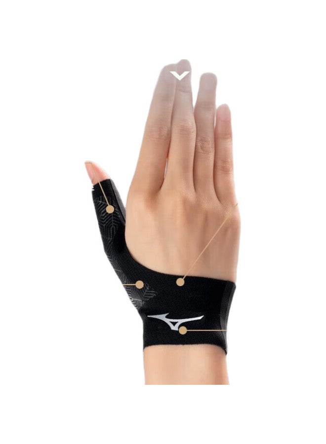 Mizuno دعامة تثبيت مفصل الإبهام، دعم التهاب الأوتار لالتواء المعصم، يد الفأر، يد الأم، للرجال والنساء - Image 3
