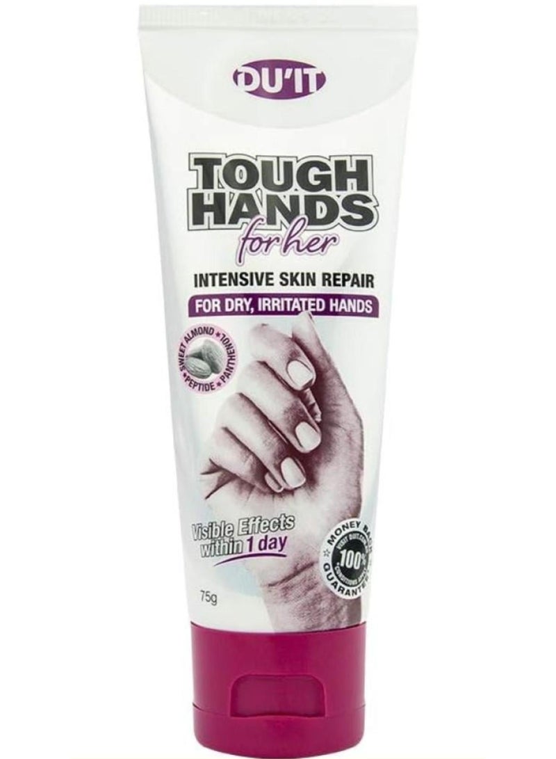 DU'IT Tough Hands for Her Intensive Skin Repair for Dry, Irritated Hands