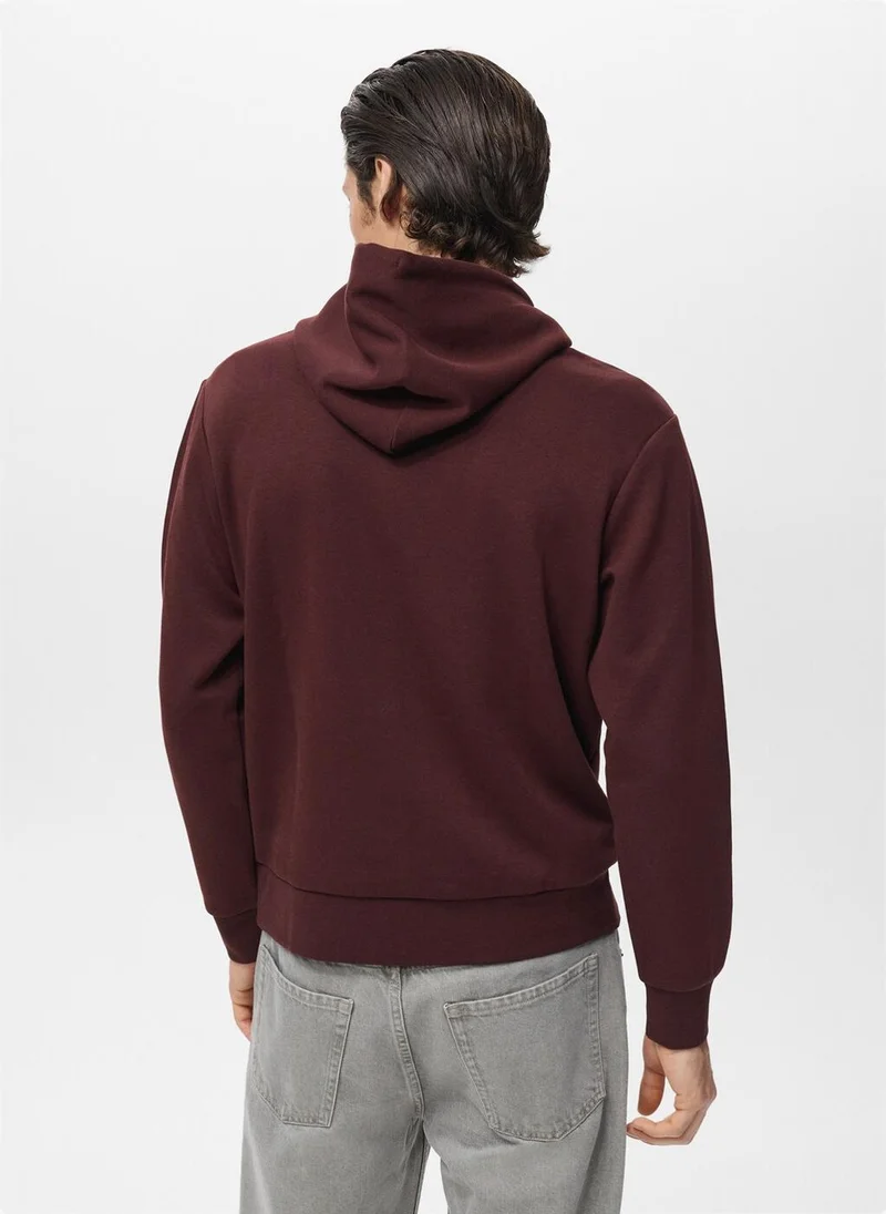 Mango Man Regular-fit hoodie