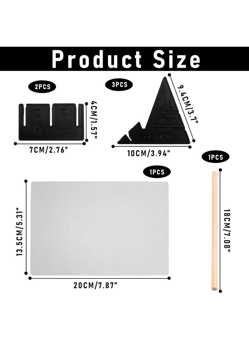 BIGTHREE Portable Wireless Optical Drawing Board, DIY Tracing & Copy Pad with Stand for Reflection Sketching, for Artists, Kids, Beginners, Creative Birthday & Christmas Art Gift - Image 5