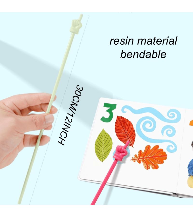 23 Pcs Multi Item Party Gift Pack With Random Color Finger Indicator Stick For Learning - Image 3