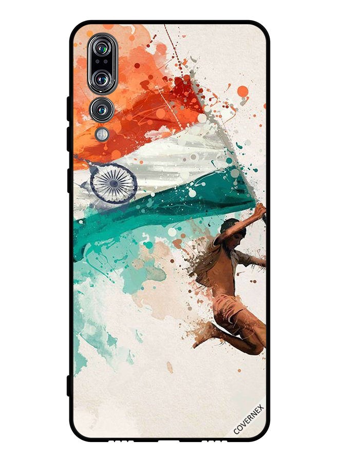 Covernex Protective Case Cover For Huawei P20 Pro Holding India Flag While Flying - Image 1