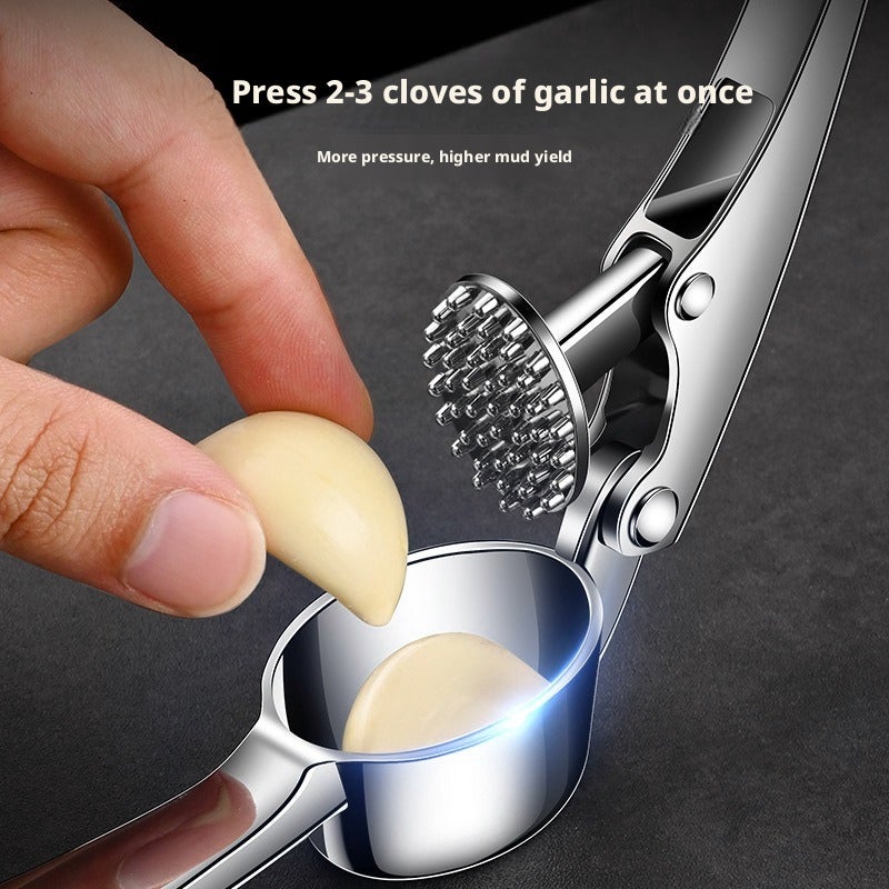 Manual Zinc Alloy Garlic Press - Image 2