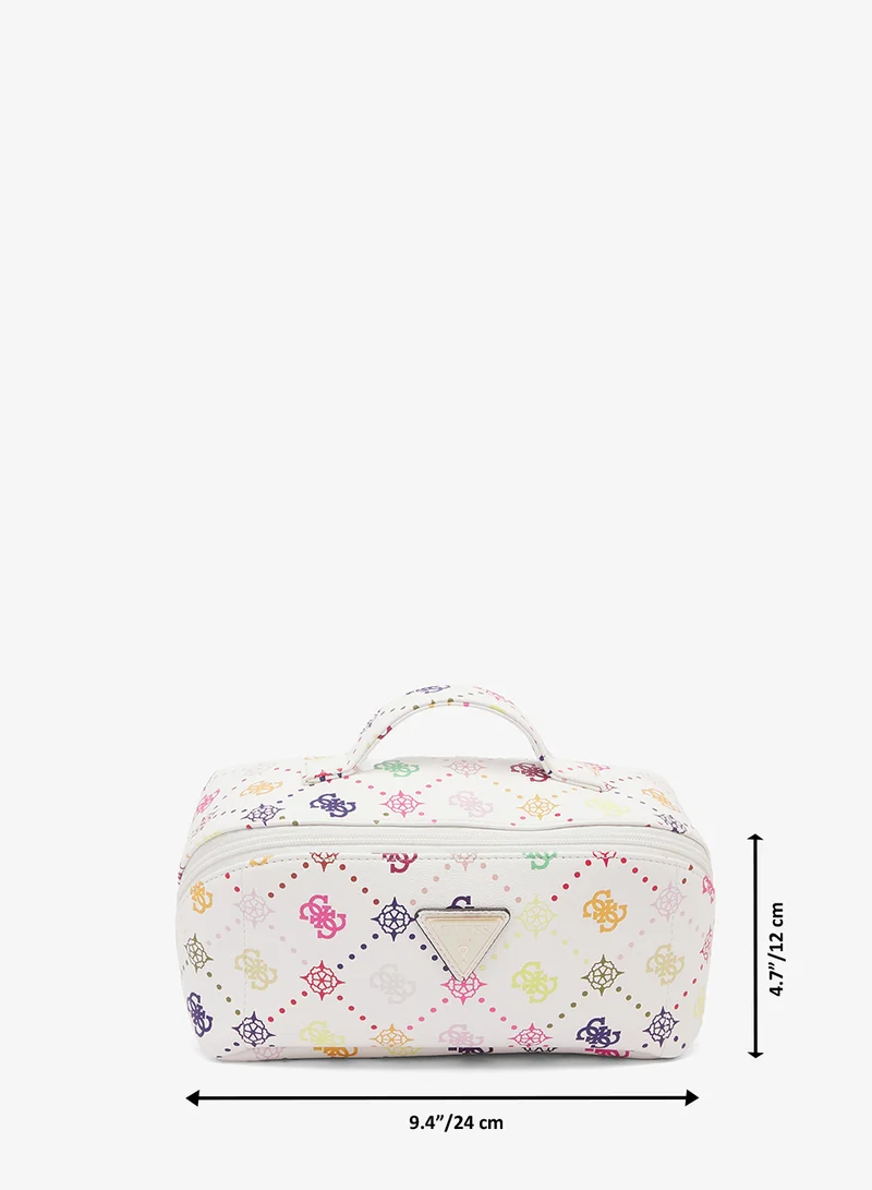 Guess  Silia Large Cosmetic Bag for Women | Best Price UAE