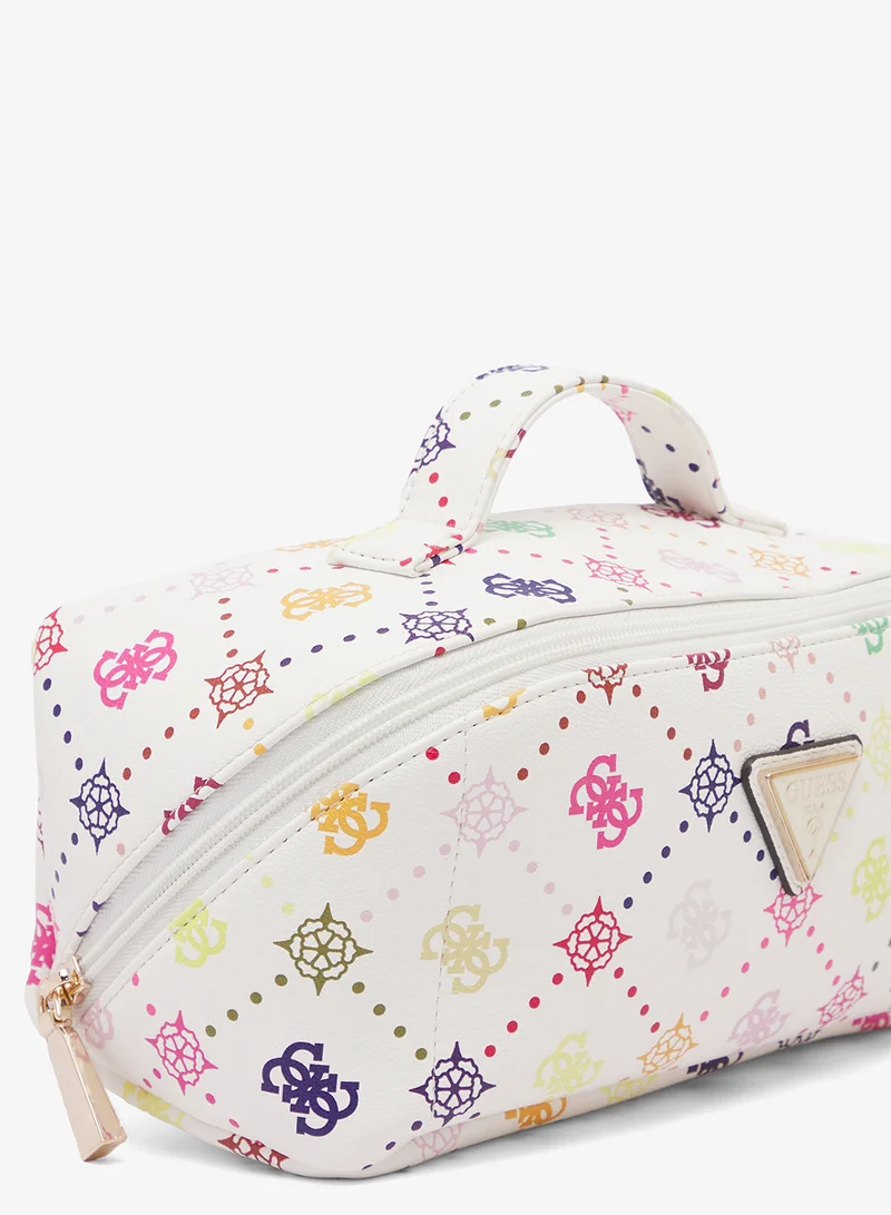 Guess  Silia Large Cosmetic Bag for Women | Best Price UAE