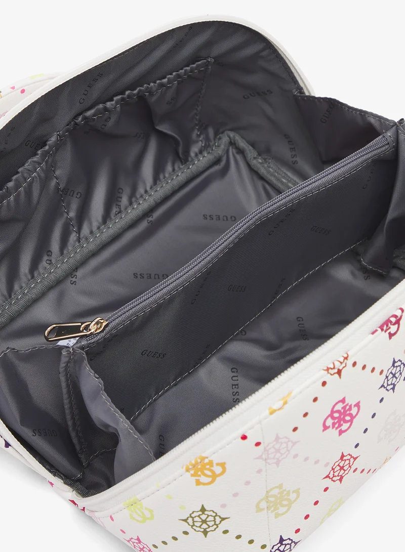 Guess  Silia Large Cosmetic Bag for Women | Best Price UAE