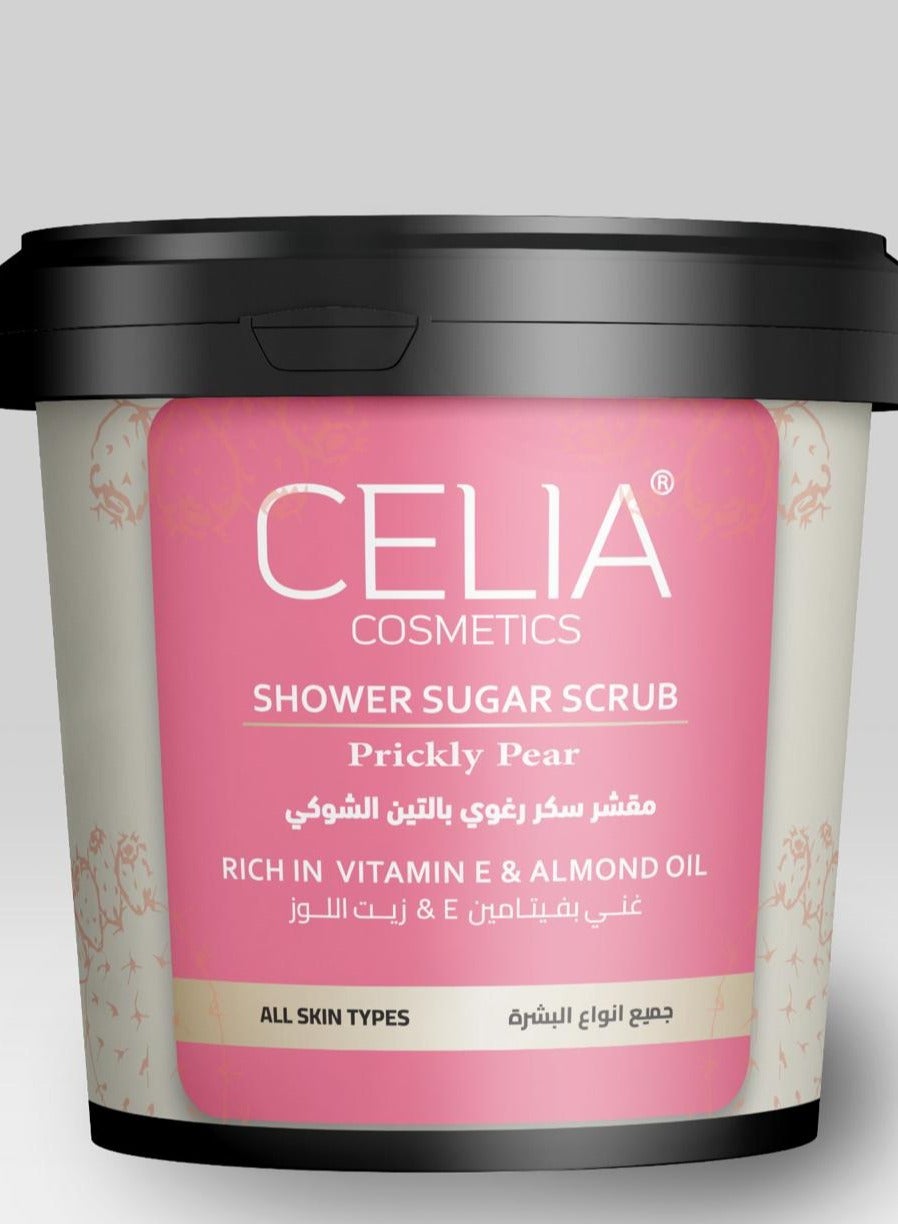 Celia Shower Sugar Scrub Prickly Pear