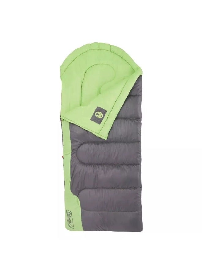 كولمان 2000035902 كولمان رايمر حقيبة نوم قابلة للعكس 40 درجة أخضر و رمادي 82 × 33 بوصة - Image 3