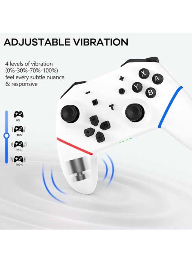 Switch controller, wireless controller, left and right switch/OLED/Lite support gyroscope axis/dual vibration/screenshot and wake-up - Image 3