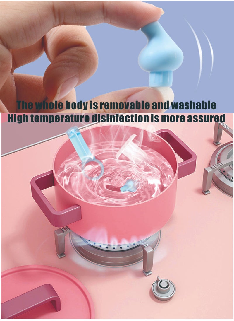 ONETO - Baby Syringe Silicone Nasal Aspirator Does Not Hurt The Nasal Cavity Anti-reflux Silicone Suction Head Nasal Aspirator - Image 1