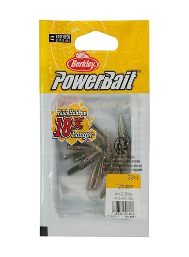 Berkley PowerBait Minnow Fishing Soft Bait, Smelt, 2in - Image 2