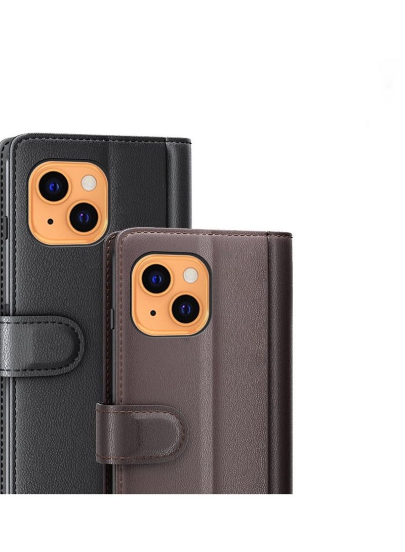 Leather Case Soft Shell Card Flip Wallet iPhone Case - Image 2