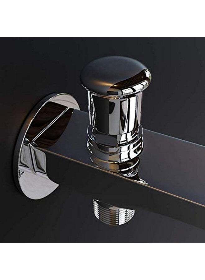 Pixaflo Admix Brass Bath Tub Diverter Spout with Wall Flange | Tip-Ton | Chrome Finish (Pack of 2) - Image 4