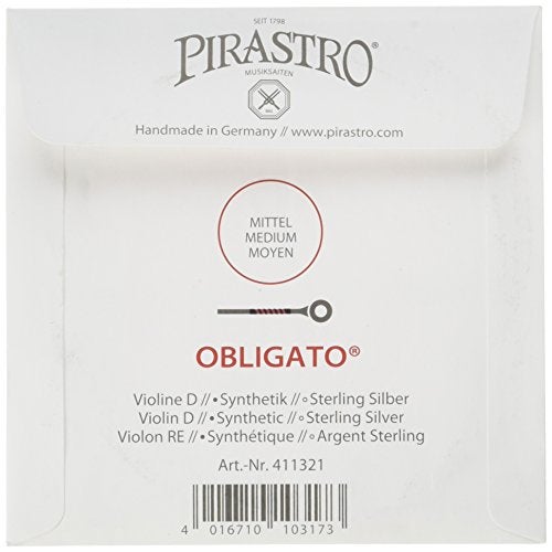 Pirastro Obligato Violin Strings Set with Steel E Ball End - Image 2