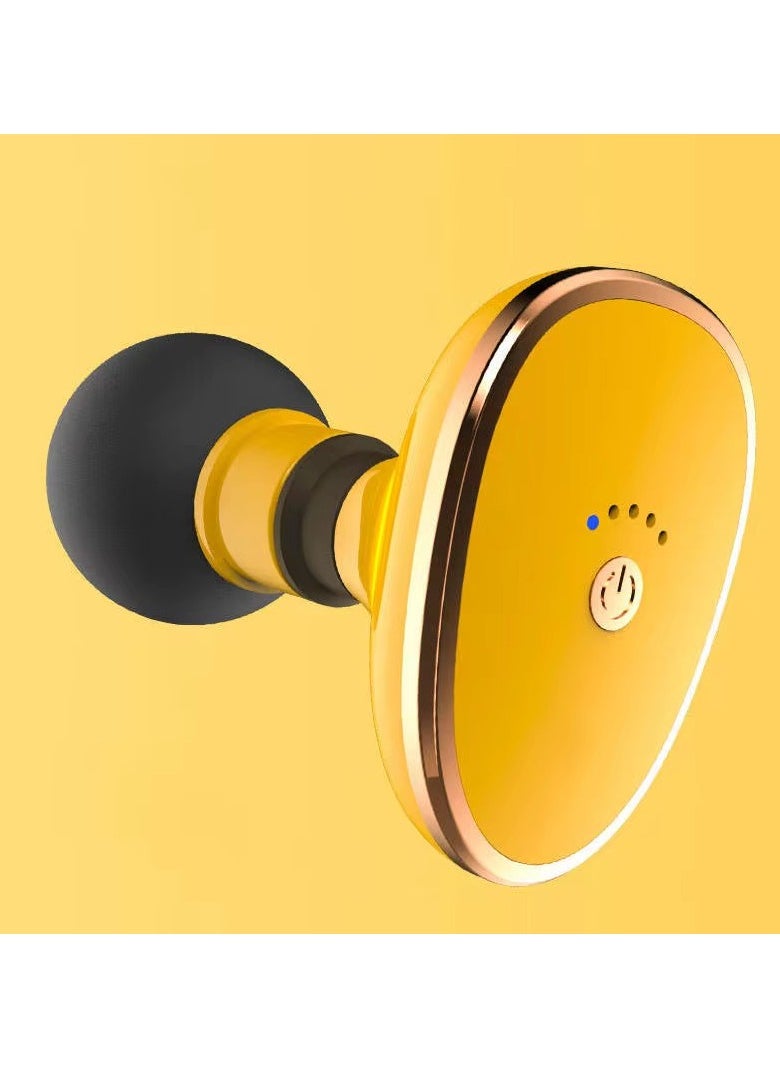 VIO Portable Cordless Mini Massager Percussion Pocket Muscle Massage Gun Super Quiet Technology Handheld USB Relaxation Rechargeable Portable Massager Deep Tissue Pain Relief Massager with 5 Speeds for Home Office Gym  - Image 1