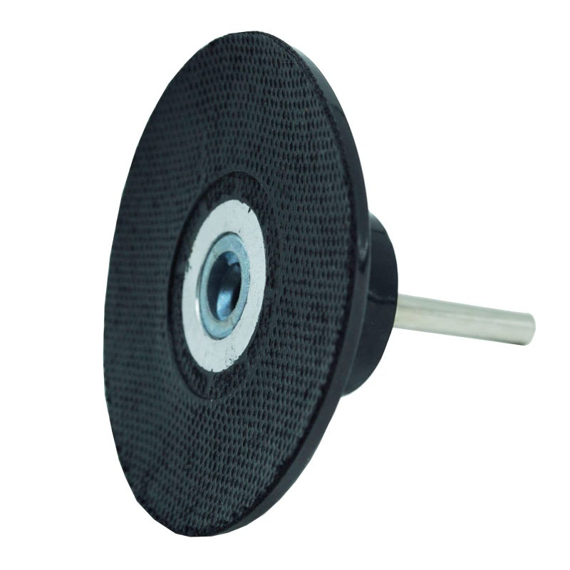 Crossarctic 2PCS 3 inch Sanding Discs Holder Roll Lock Disc Pad Quick Change Disc Adapter with 1/4" Shank Compatible with Roloc 3" Sanding Disc Die Grinder Drill Driver - Image 1