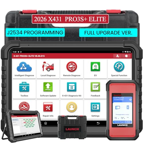 LAUNCH X431 PRO3S Elite 2026 AllinOne Bidirectional Scan Tool with J2534 Protocols HD Trucks Scanner Topology Map 60Service ECU Code Full Function Scanner CANFDDoIPDPDUFCA 2 Yrs Update - Image 1