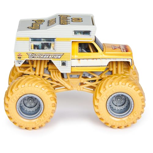 Monster Jam, Official Wreckreation Vs. Forest Rescue Die-Cast Monster Trucks, 1:64 Scale, Kids Toys for Boys Ages 3 and up - Image 3