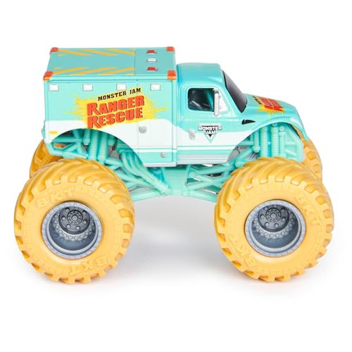 Monster Jam, Official Wreckreation Vs. Forest Rescue Die-Cast Monster Trucks, 1:64 Scale, Kids Toys for Boys Ages 3 and up - Image 4